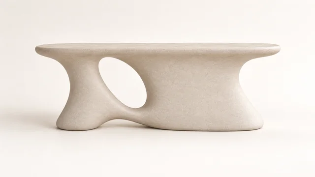 PLINTH CONSOLE — Back
