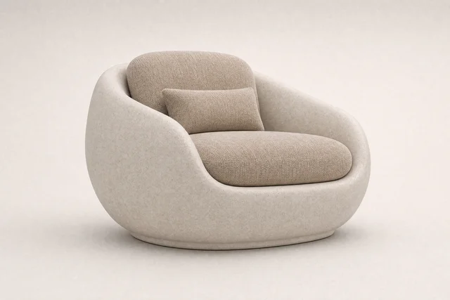COVE CHAIR — Right ¾