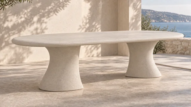 MONOLITH DINING TABLE — Scene