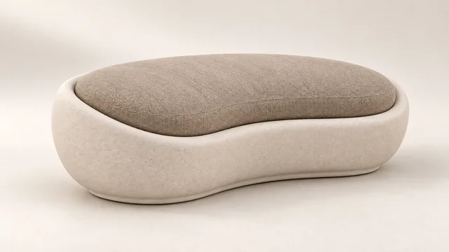 COVE OTTOMAN — Left ¾