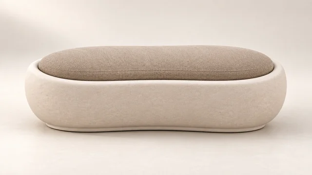 COVE OTTOMAN — Back
