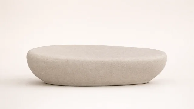 PEBBLE COFFEE TABLE — Front