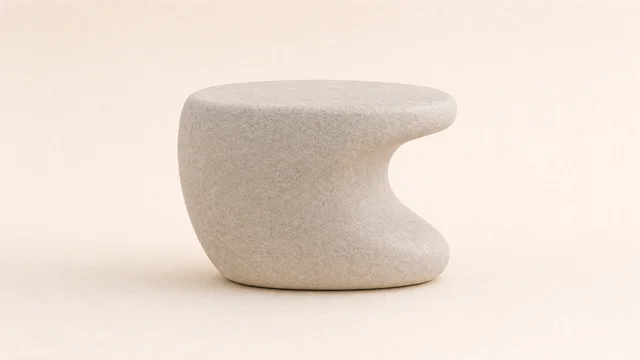 PEBBLE SIDE TABLE — Back